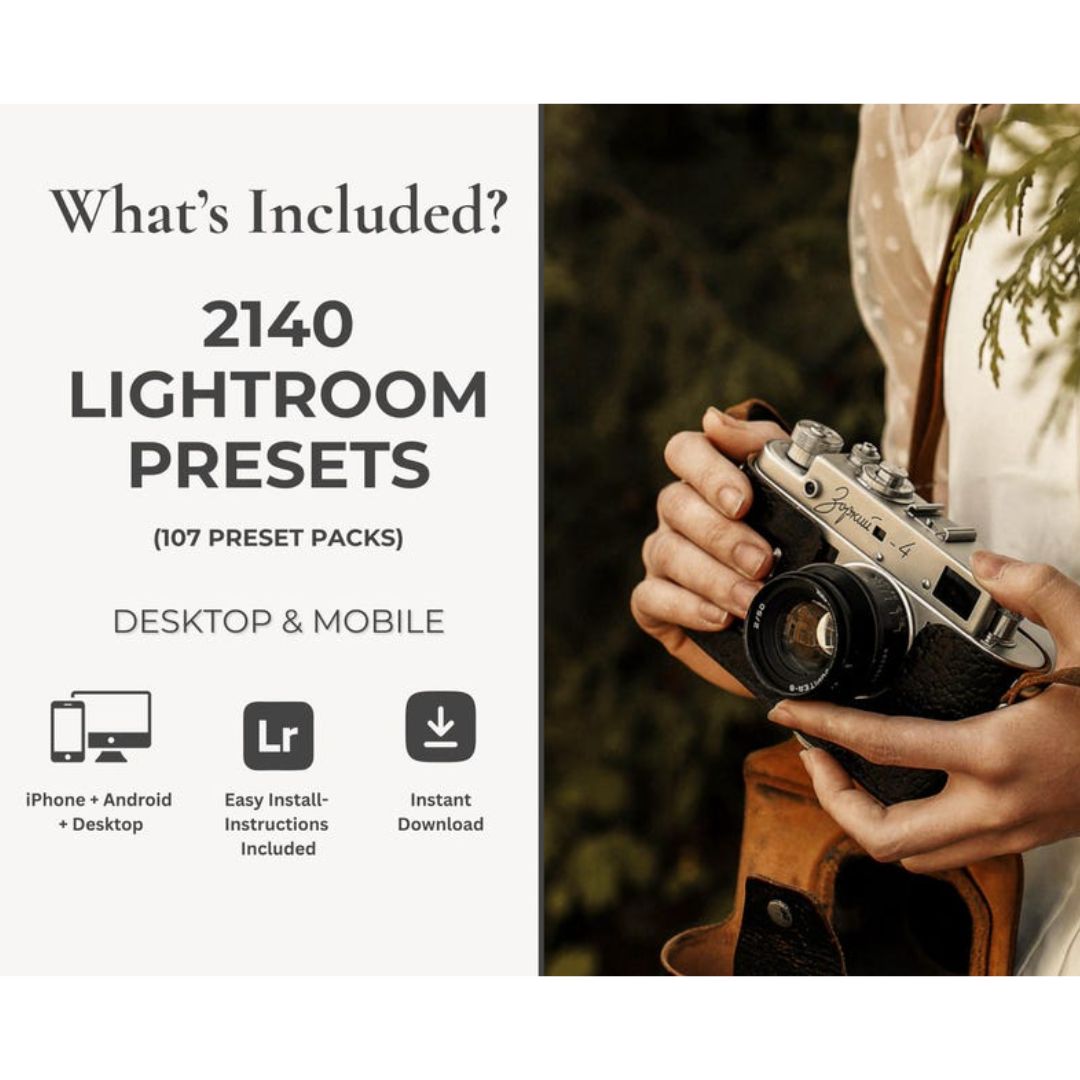 GlobCarts™ 2140 Lightroom Presets Pack