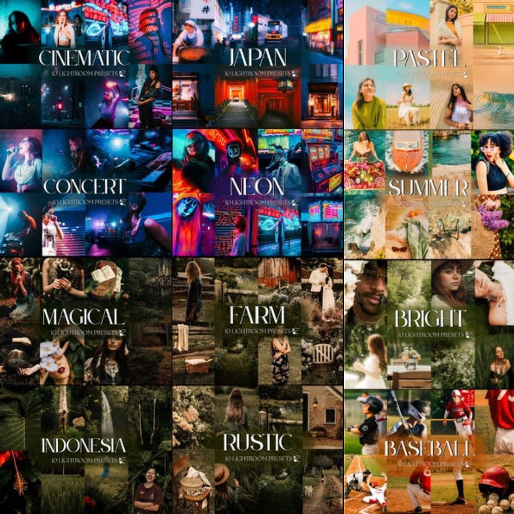 GlobCarts™ 2140 Lightroom Presets Pack
